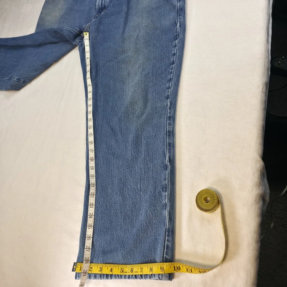 Carhartt Men's‎ Relaxed Fit Blue Denim Jeans 40x30 Gorpcore Thrashed Distressed